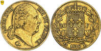 France - Louis XVIII - Gold - 20 francs or 1816 L Bayonne - PCGS XF 45 - 853 exemplaires Bayonne TTB