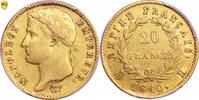 France 20 Francs France - Napoleon I - Gold - 20 francs or - 1810 H La rochelle - PCGS XF 45 - 2436 examples La Rochelle -