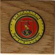 Deutschland - Plakette o.J. (2012 o. früher) doppelseitig, General d. Heeresflugabwehrtruppe, Ausbildungszentrum, sehr selten unz