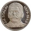 Deutschland/Italien/UdSSR - Medaillen grosse Lager-Liquidierung, Lot 3 Diktatoren, A. Hitler, B. Mussolini, C. Stalin mind. vz
