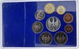 Deutschland - BRD - KMS, 10,68 DM 1974 F Kursmünzensatz KMS 1 Pfennig bis 5 Mark PP