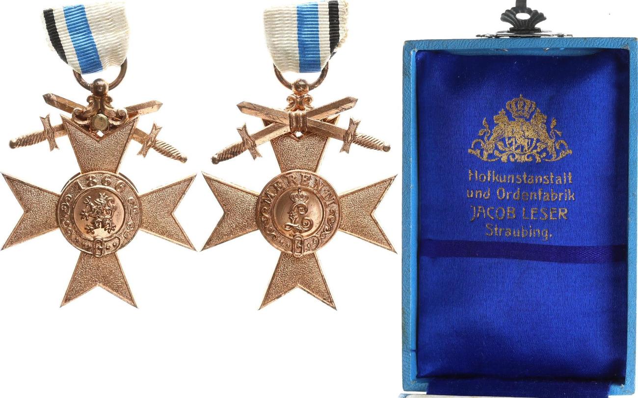 Verdienstkreuz 1913-1921 Deutschland/Bayern - Bayrisches Militär ...