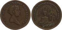 Großbritannien - Medaille Medaille (nach J. Hancock) a. d. Tod von Prinzessin Charlotte Augusta von Wales -