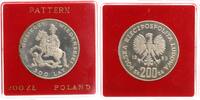 Polen 200 Zlotych - Probe / Proba, Odsieczy Wiedenskij / 300 Jahre Entlastung Wiens. -