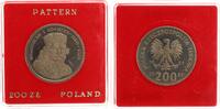 Polen 200 Zlotych - Probe / Proba, Wladyslaw I. Lokietek, CuNi -