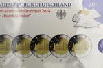 Deutschland 5x 2 Euro BRD Niedersachsen, Hildesheim, Set im orig.-Folder -