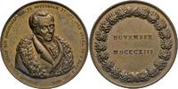 Niederlande - Medaille Bronzemed. v. David van der Kellen a. d. Staatsmann Gijsbert Graaf van Hogendorp -