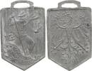 Österreich/Tirol - Medaille tragbare, tiroler Schutzmeda. Ullr Rübezahl 'ICH SCHÜTZE DICH IN MEINEN BERGEN' -