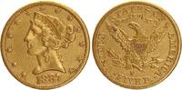 USA 5 Dollars - San Francisco. Liberty Head. -