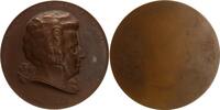 Österreich - Medaille Schwere, einseite Bronzemedaille v. Arnold Hartig auf Wolfgang Amadeus Mozart -