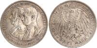 Kaiserreich - Mecklenburg-Schwerin 3 Mark - Friedrich Franz IV., 1897-1918. Jahrhundertfeier. -