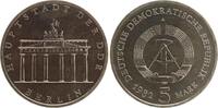 Deutschland - DDR 5 Mark - Brandenburger Tor, Kursmünze, J 1536 -
