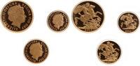 Großbritannien 2, 1, 1/2 Sovereign - Limited Edition Set aus Double Sovereign, Sovereign und Half Sovereign -