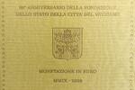 Vatikan 3,88 Euro - Benedikt XVI. KMS In orig.-Folder. -