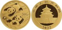 China 500 Yuan - Panda, in orig.-Folie -