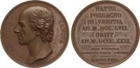 Italien Bronze-Suitenmedaille - (v. Caque) Canova, Antonio (1757-1822), Italienischer Bildhauer. -