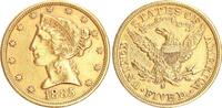 USA 5 Dollars - San Francisco. Liberty Head. -