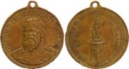 Deutschland - Bayern Tragbare Bronzemedaille Zur Erinnerung an die Enthüllungdes Krieger-Denkmals Fürth. -