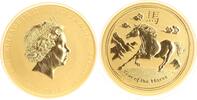 Australien 50 Dollars - Lunar, 1/2 Unze Gold, Jahr des Pferdes / Horse -