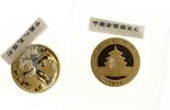 China 200 Yuan - Gold, Panda, originalverschweißt, Shenzhen Guobao Mint -