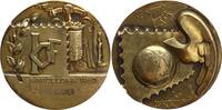 Spanien - Barcelona Kunstmedaille - ICF, Philatelie, in blauem Etui -