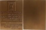 Österreich - Wien Bronze-Plakette Internationale Postwertzeichen Ausstellung, Für die Aktive Teilnahme, selten -