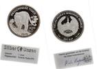 Laos 500 Kip - Tiger, 1 Unze Silber -
