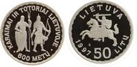 Litauen 50 Litu - 600 Jahre Besiedlung durch die Karaimai (Karäer) und Tartaren. Selten! -
