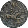 Deutschland Bronzegussmedaille - (v. Friedrich Lommel), einseitig. Auf Sankt Leonhard. -