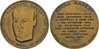 Italien Bronzemedaille - Alberto Lucia, Fabrikant und Numismatiker. 50. Geburtstag. + Zugabe -
