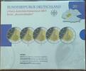 Deutschland - Euro 2-Euro-Sammlermünzenset 2015 - Bundesländer - Hessen - Paulskirche, FfM, ADFGJ -