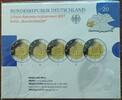 Deutschland - Euro 2-Euro-Sammlermünzenset - Bundesländer - Rheinland-Pfalz - Porta Nigra, ADFGJ -