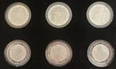 Neuseeland - 6x 1 NZ-Dollar Silbermünzenset The Hobbit - An Unexpected Journey, lim. a. 1000 St., Holzbox -