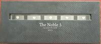 Ruanda - 5x 10 Rwandan Franc The Noble 5 - 1st Edition - 1. Münzkollektion m. e. Münze a. reinem Iridium, rar -