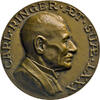 Deutschland - Pforzheim Bronzemedaille - Einseitig (v. B. Mayer). 80. Geburtstag Carl Ringer (1851-1939). Selten! -