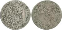 RDR - Habsburg - 3 Kreuzer Leopold I., 1657-1705. Hall. -