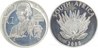 Südafrika - 1 Rand Gandhi - in Fabulous 12 Silver Collection Kapsel -