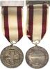 Südafrika - Rotes Kreuz - Silbermedaille Red Cross Society - Proficiency Medal - Rooikruisvereniging - Emaille fehlt -