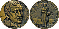 Österreich Medaille Bronzegussmedaille von Renner auf Franz Grillparzer -