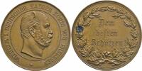 Deutschland/Kaiserreich - Medaille Schützenmedaille a. Bronze v. Lauer, vermutlich um 1880 -