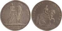 Silbermedaille 1715 Frankreich - Silbermedaille Extraordinaire des Guerres, 1715, Ludwig XIV ss