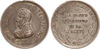 Frankreich - Medaille Kleine Silbermedaille v. Dubois a. die Julirevolution & König Louis Philippe I. -