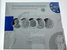 Deutschland 5x 10 Euro BRD Set im orig.-Folder -