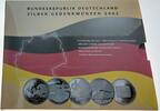 Deutschland 5x 10 Euro BRD Set im orig.-Folder -