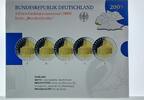 Deutschland 5x 2 Euro BRD Saarland, Set im orig.-Folder -