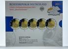 Deutschland 5x 2 Euro BRD Nordrhein-Westfalen, NRW, Set im orig.-Folder -