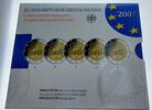 Deutschland 5x 2 Euro BRD 50 Jahre Römische Verträge, Set im orig.-Folder -
