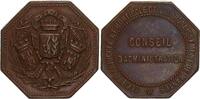 Frankreich - Medaille Bronzemed. v. Alphonse Desaide a.d. Vorstand d. Landwirtsch. Gesellschaft Mantes -
