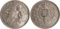 Portugal 1 Escudo - Gründung der Republik -