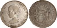 Spanien 5 Pestas - Alfonso XIII., 1886-1931. -